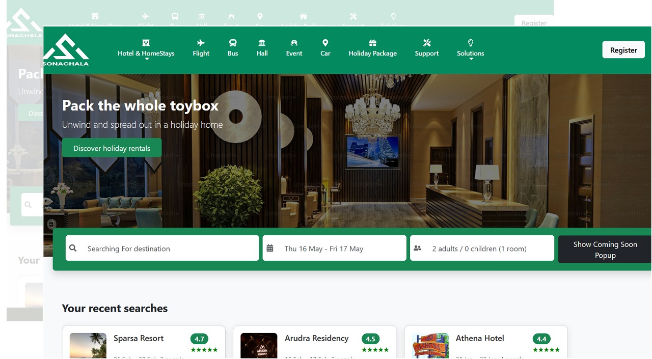 Hotel Booking Engine